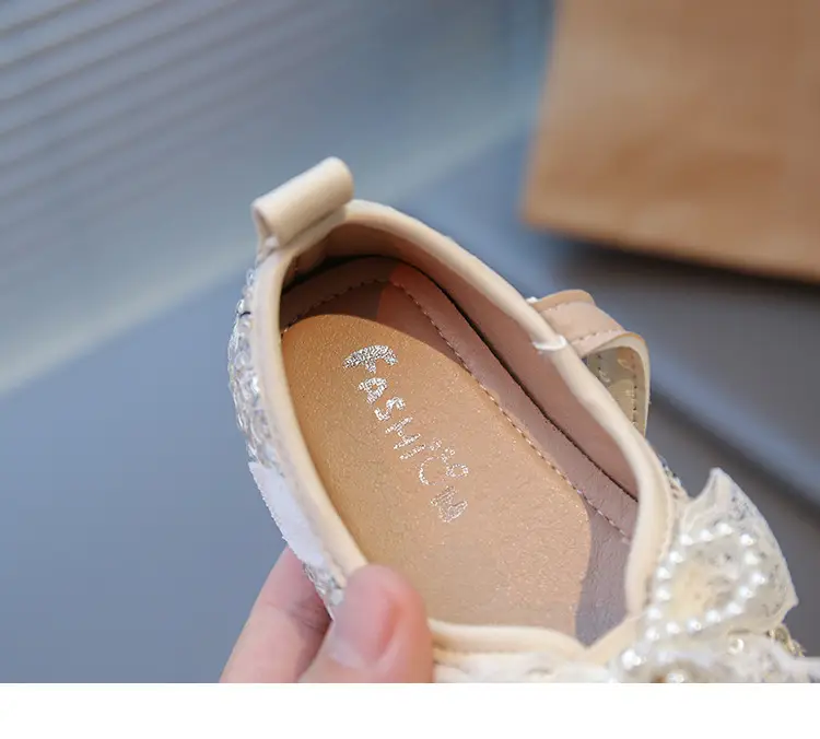 Baby Girl Princess Shoes 2025 New Spring & Fall Bow Soft Bottom Baby Toddler Shoes Non-Slip Little Girl Shoes — feature 23