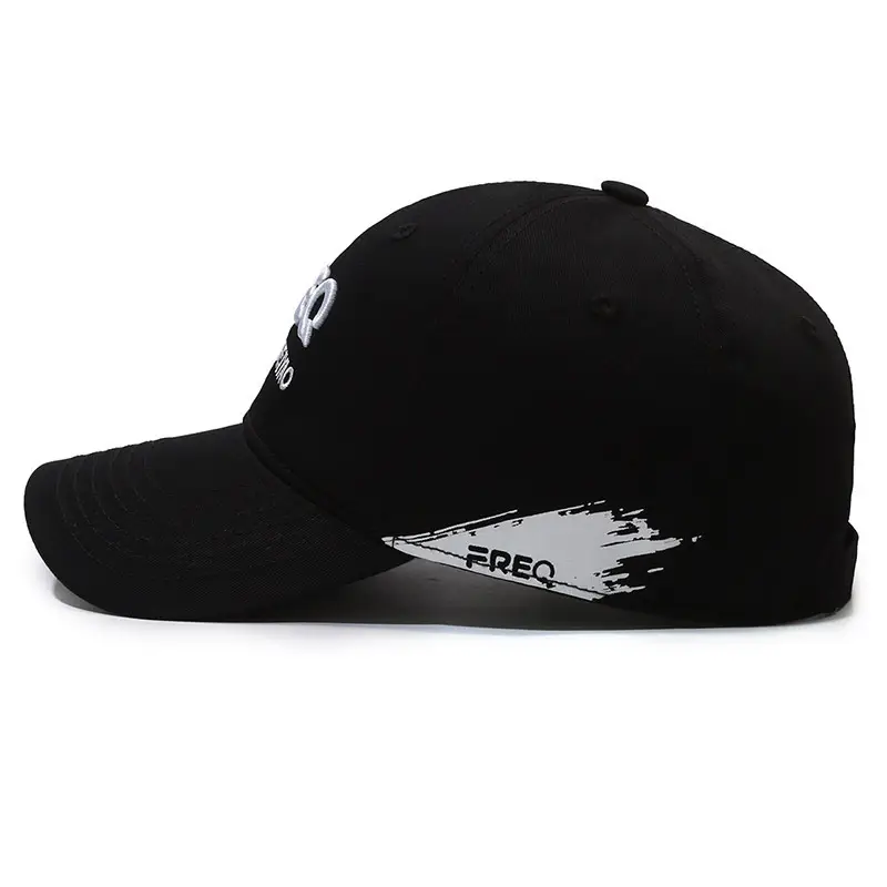 Men's FREQ Baseball Cap Navy with Embroidered Logo — feature 13