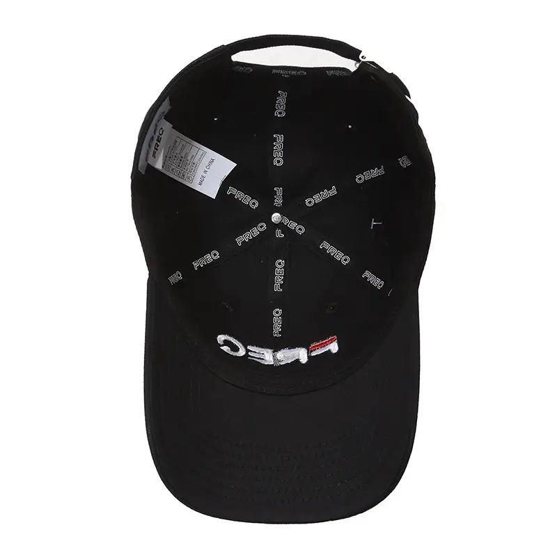Men's FREQ Baseball Cap Navy with Embroidered Logo — feature 15