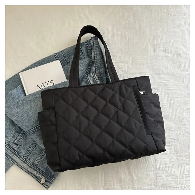 Black Quilted Women's Shoulder Bag 2026 New Model — feature 38