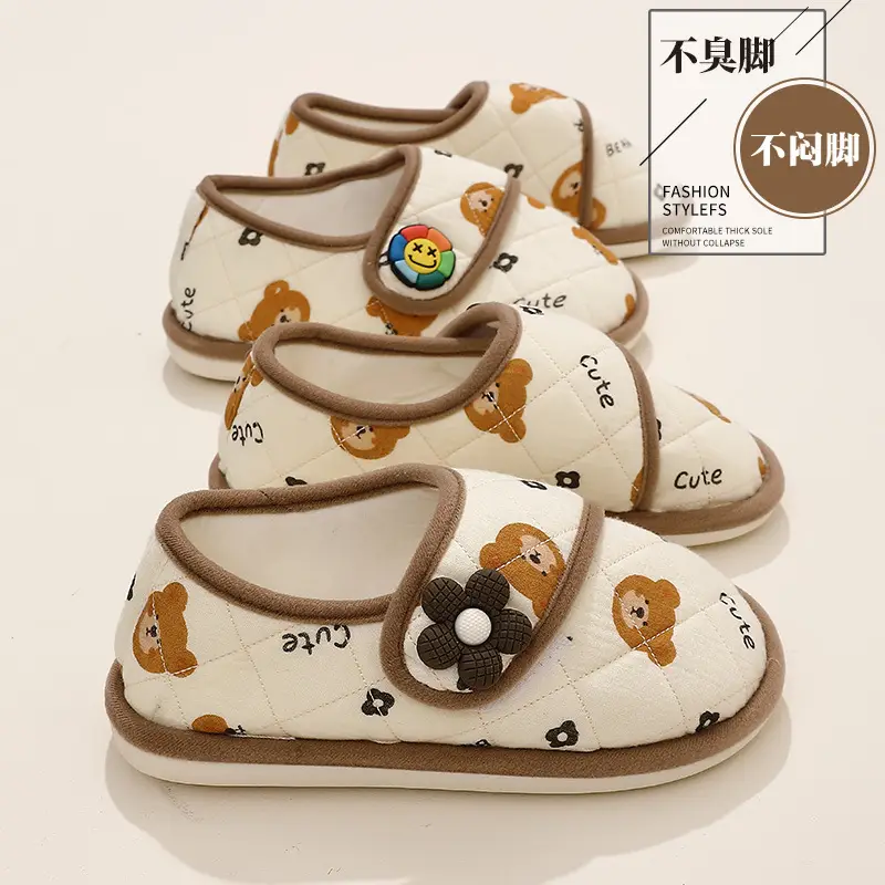 Maternity Shoes for Summer, Suitable for Pregnant Women in August and September, Spring and Autumn, Postpartum Closed-Back Soft-Soled Cotton Slippers for Women, Anti-Slip - Image 5