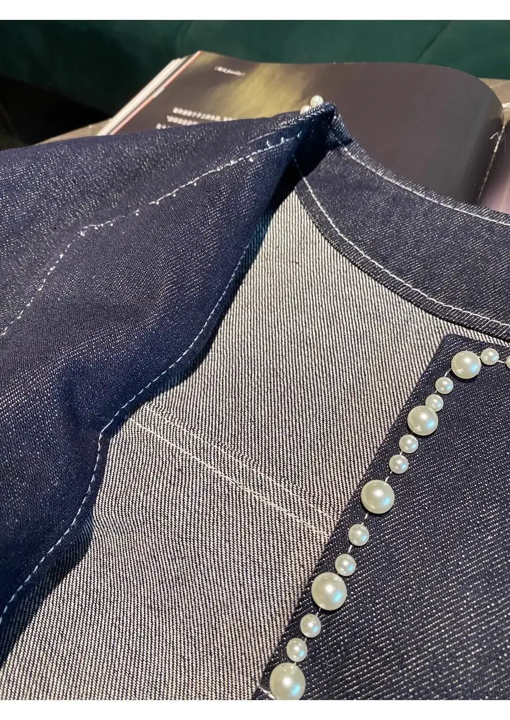 Dark Blue Denim Jacket Women Spring Fall New Style — feature 30