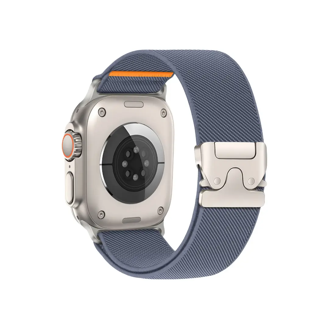 Suitable for Apple Watch Nylon Elastic Strap with Fashionable Parachute Buckle, Versatile and Practical — feature 18
