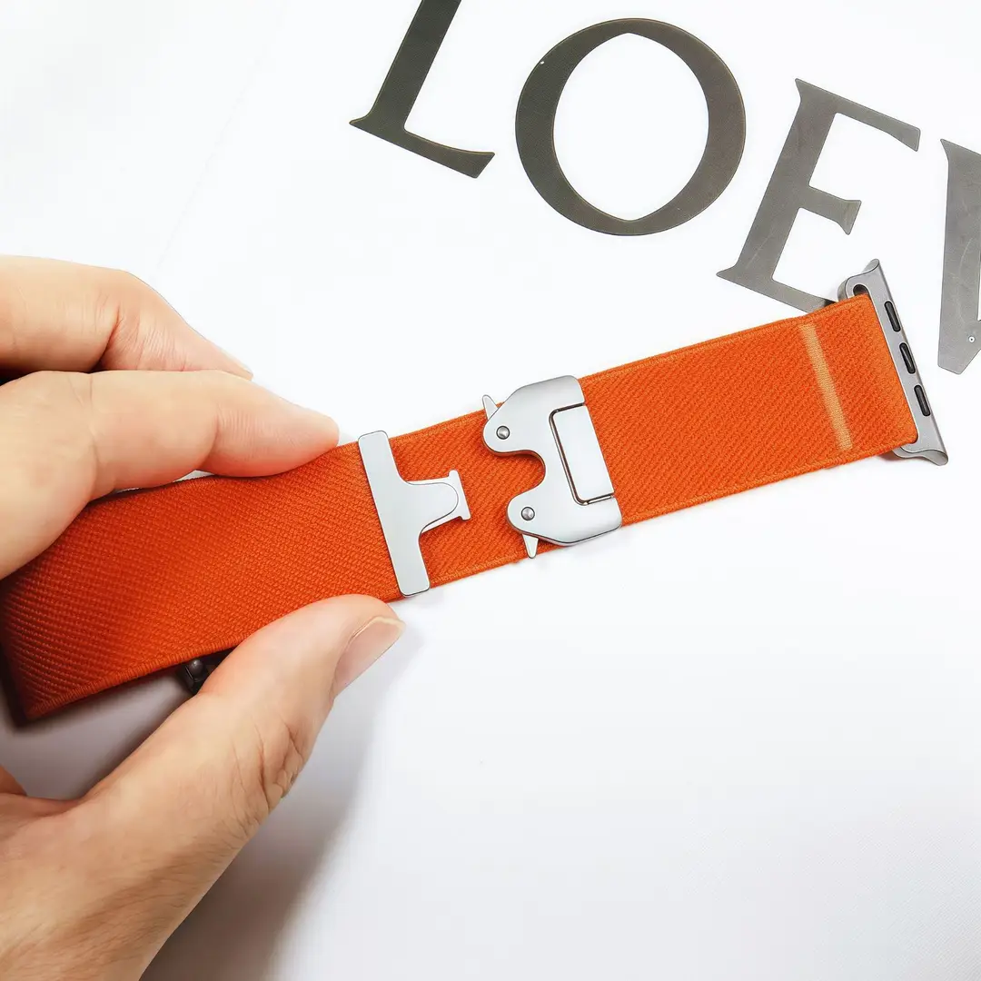 Suitable for Apple Watch Nylon Elastic Strap with Fashionable Parachute Buckle, Versatile and Practical — feature 7