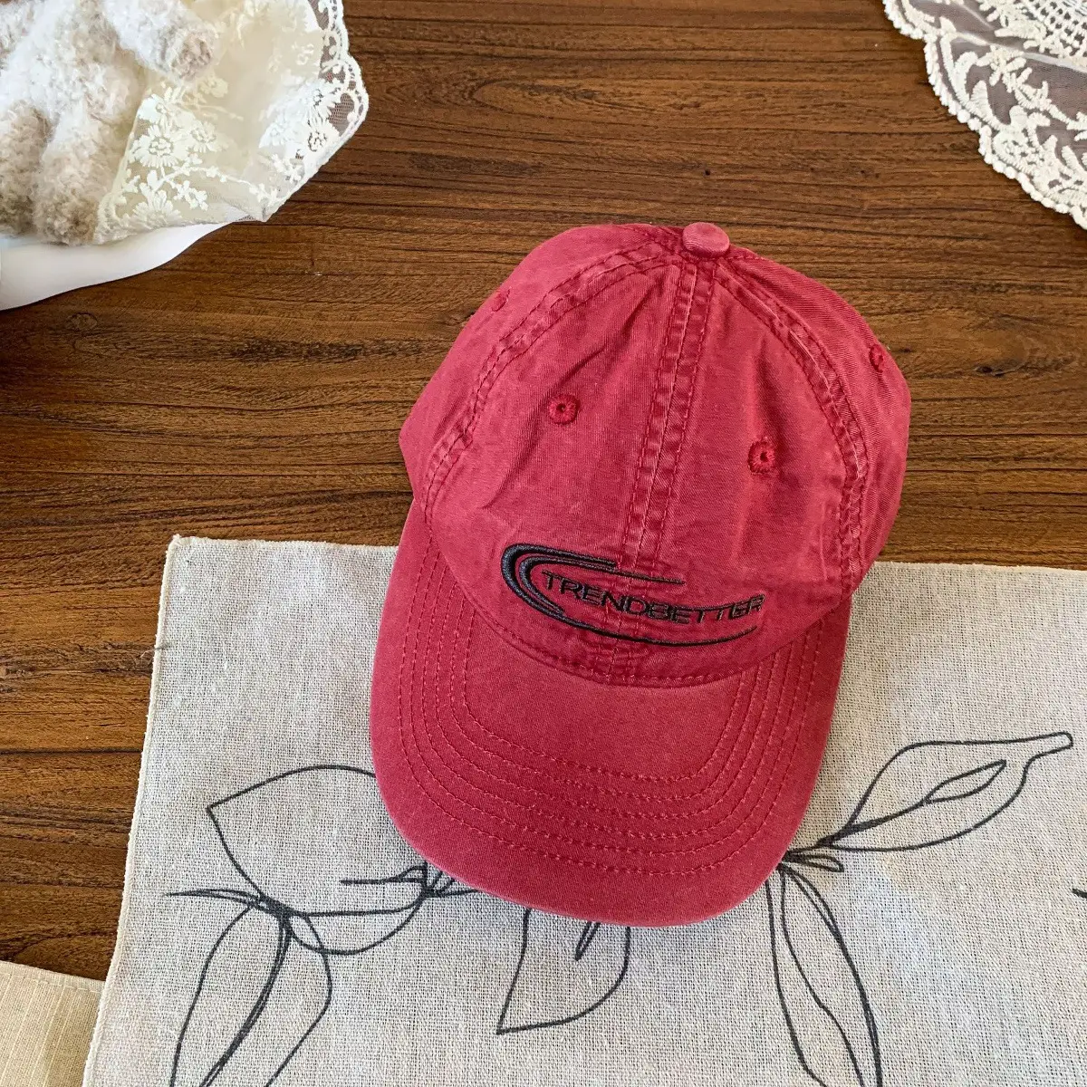 White Duck Cap for Boys Girls Autumn 2025 - Image 3