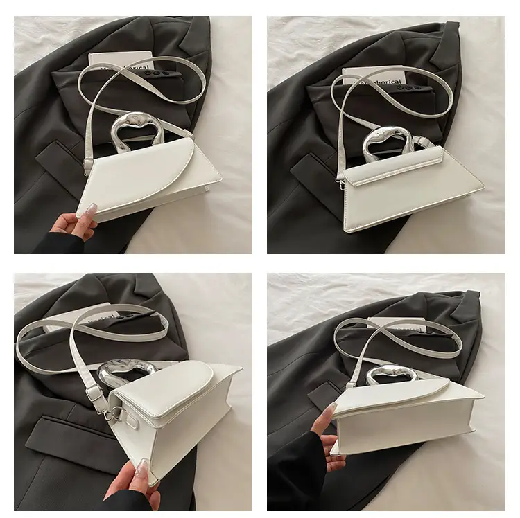 French Style Black Square Crossbody Bag for Women — feature 10