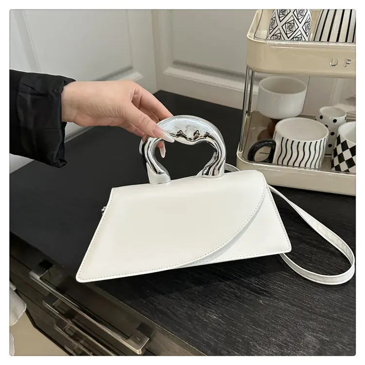 French Style Black Square Crossbody Bag for Women — feature 16