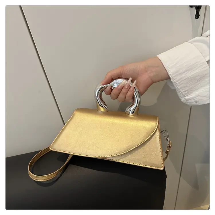French Style Black Square Crossbody Bag for Women — feature 26