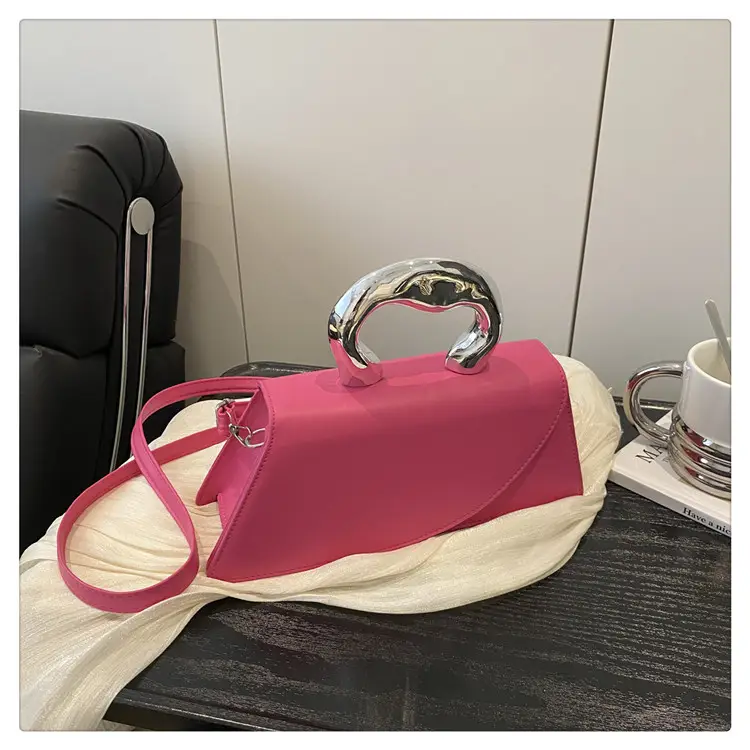 French Style Black Square Crossbody Bag for Women — feature 42