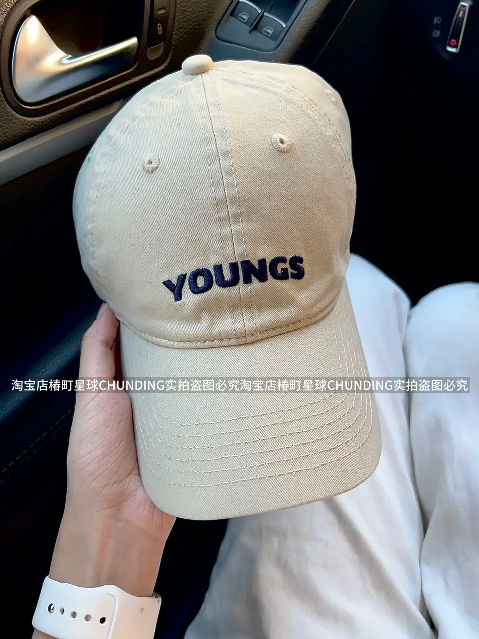 American Style Duckbill Cap with Letter Embroidery - Image 7