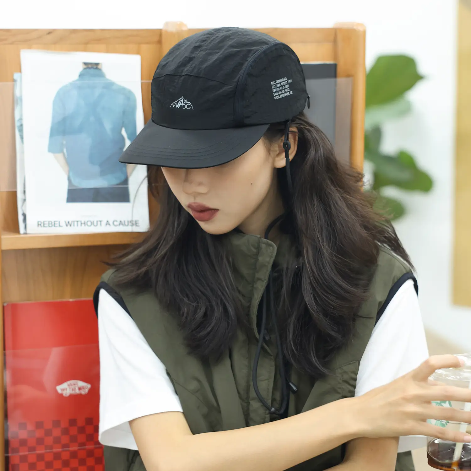 Japanese Style Windproof Baseball Cap for Women Summer Camping Sunshade Duckbill Hat for Men Hiking Climbing - Image 7