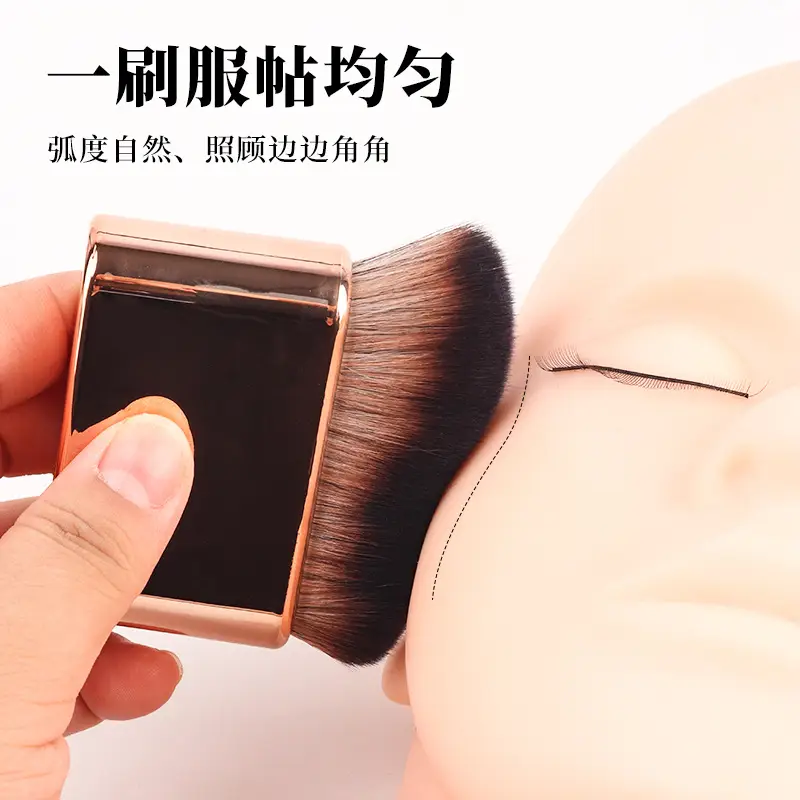 Pink Wave Brush for Blush Foundation Foundation Brush - Image 5