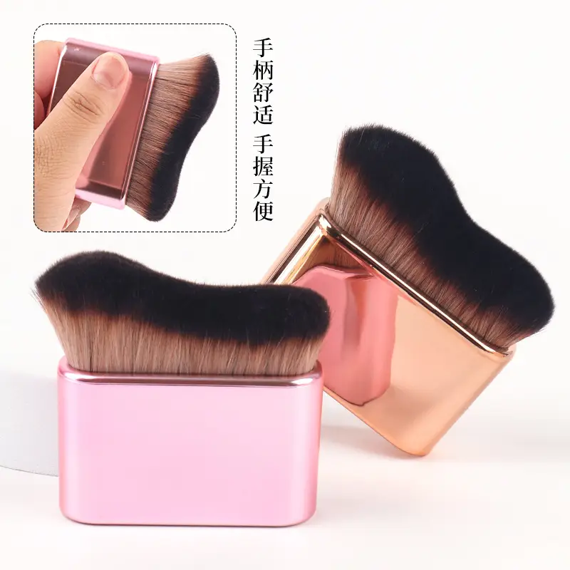 Pink Wave Brush for Blush Foundation Foundation Brush - Image 6