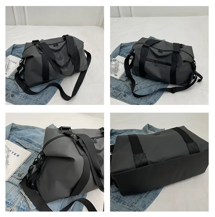Lightweight Business Travel Bag Large Capacity Grey — feature 14