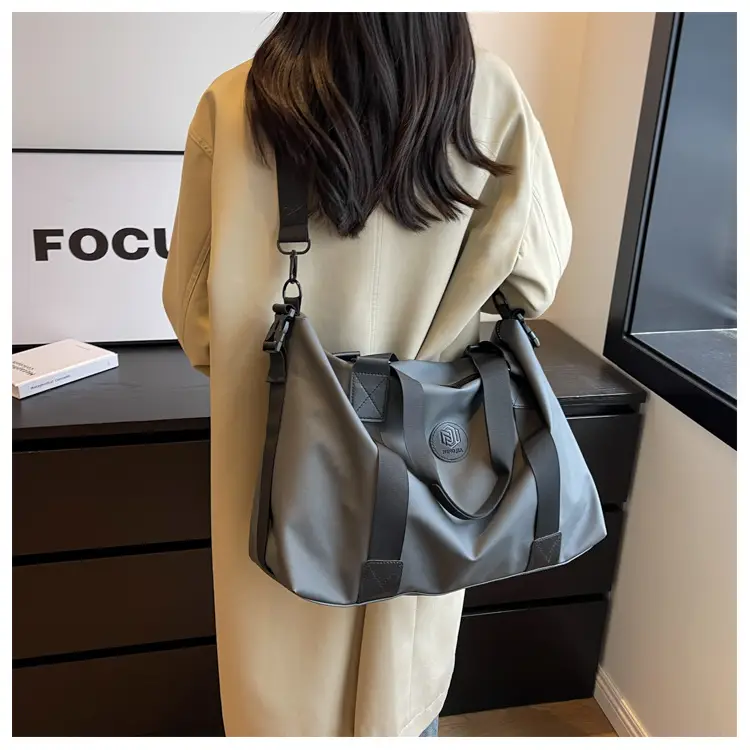 Lightweight Business Travel Bag Large Capacity Grey — feature 46