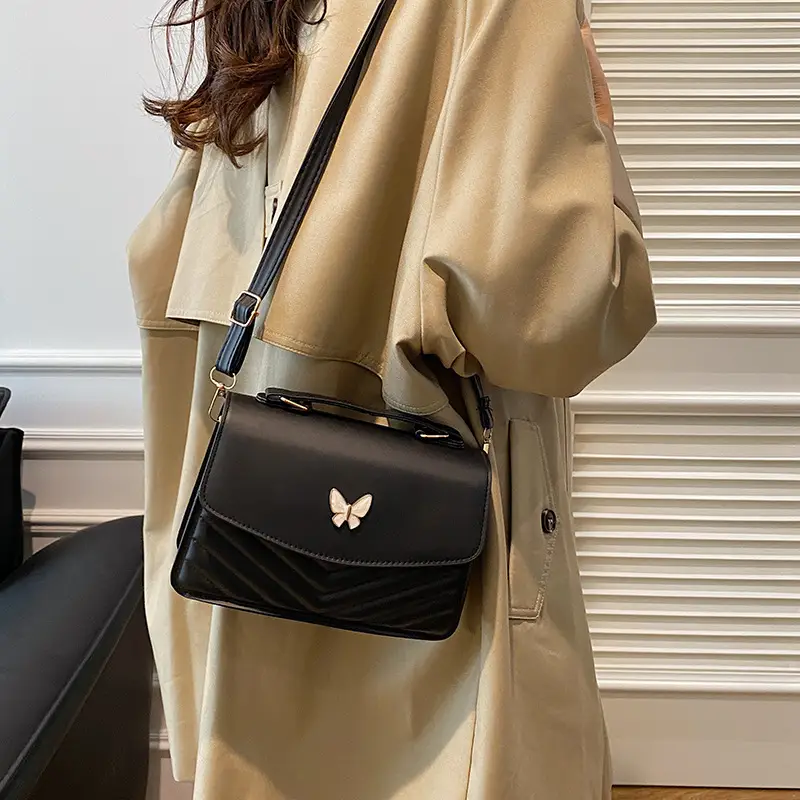 Light Blue Bowknot Butterfly Crossbody Bag for Women - Image 7