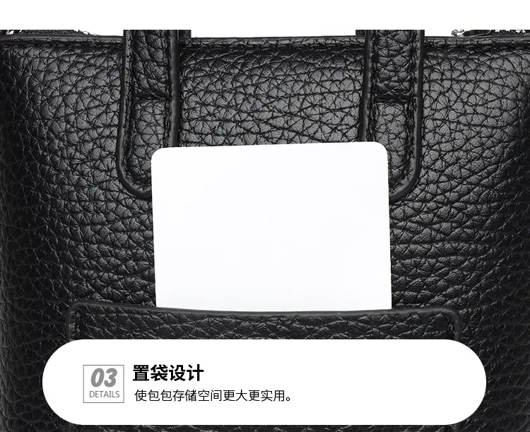 Black Crossbody Phone Coin Bag for Women — feature 28