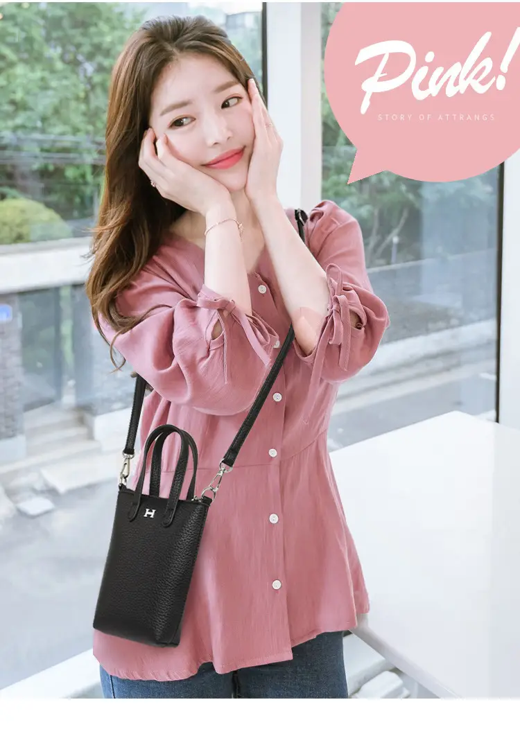 Black Crossbody Phone Coin Bag for Women — feature 30