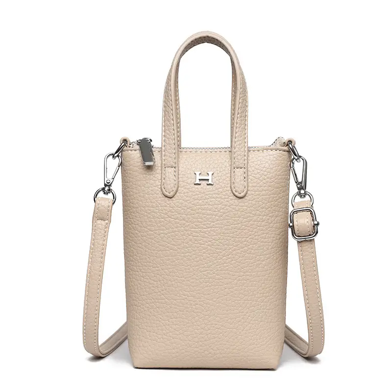 Black Crossbody Phone Coin Bag for Women