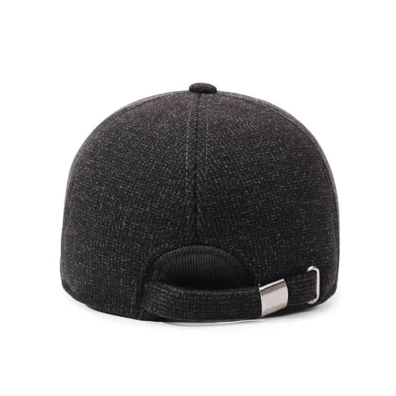 Black Men's Baseball Cap Sun Protection 300 - Image 5
