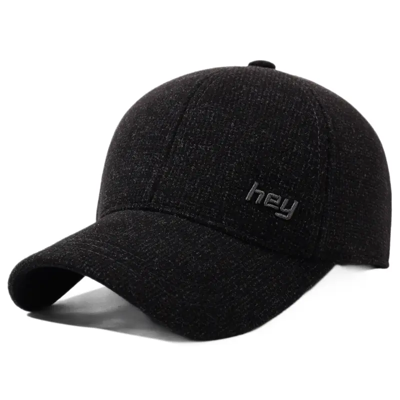 Black Men's Baseball Cap Sun Protection 300 - Image 8