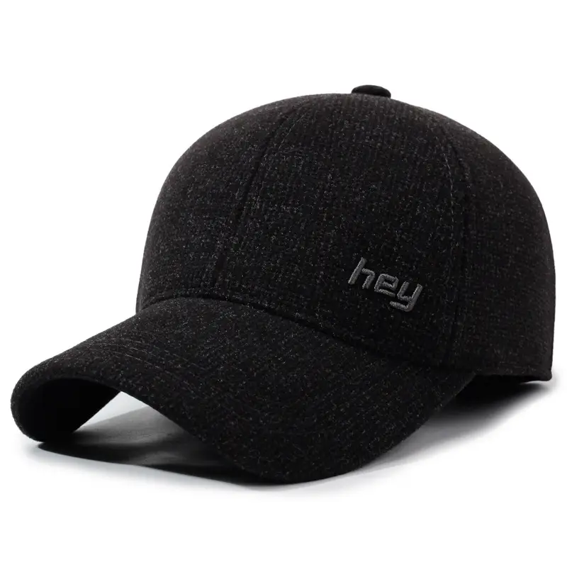 Black Men's Baseball Cap Sun Protection 300 - Image 2