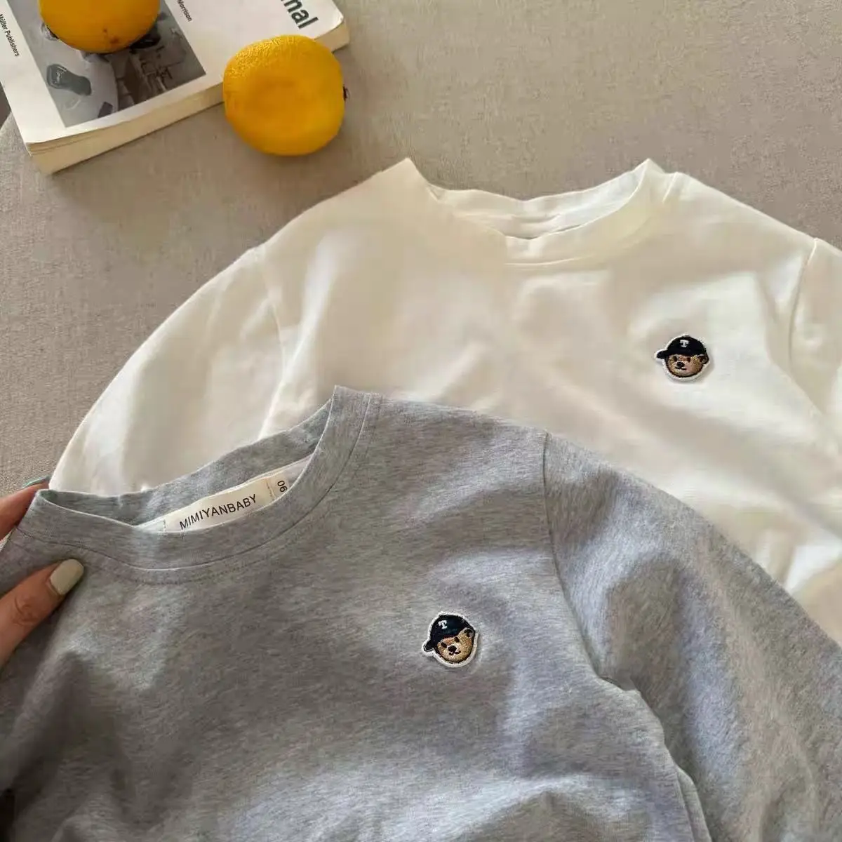 Boys Long Sleeve White T-Shirt 2026 Spring Autumn - Image 4