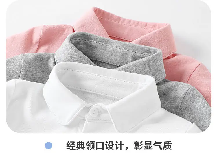 White Long-Sleeve Baby T-Shirt Autumn Spring Fall — feature 8