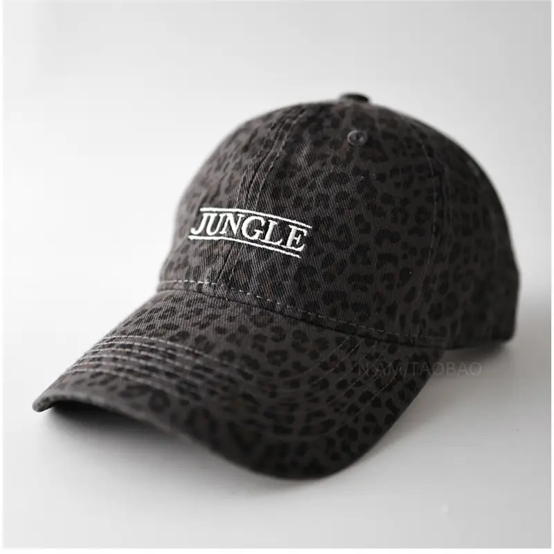 Leopard Print Baseball Cap for Men Women Duckbill Style - Image 8
