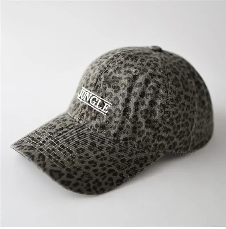 Leopard Print Baseball Cap for Men Women Duckbill Style — feature 11