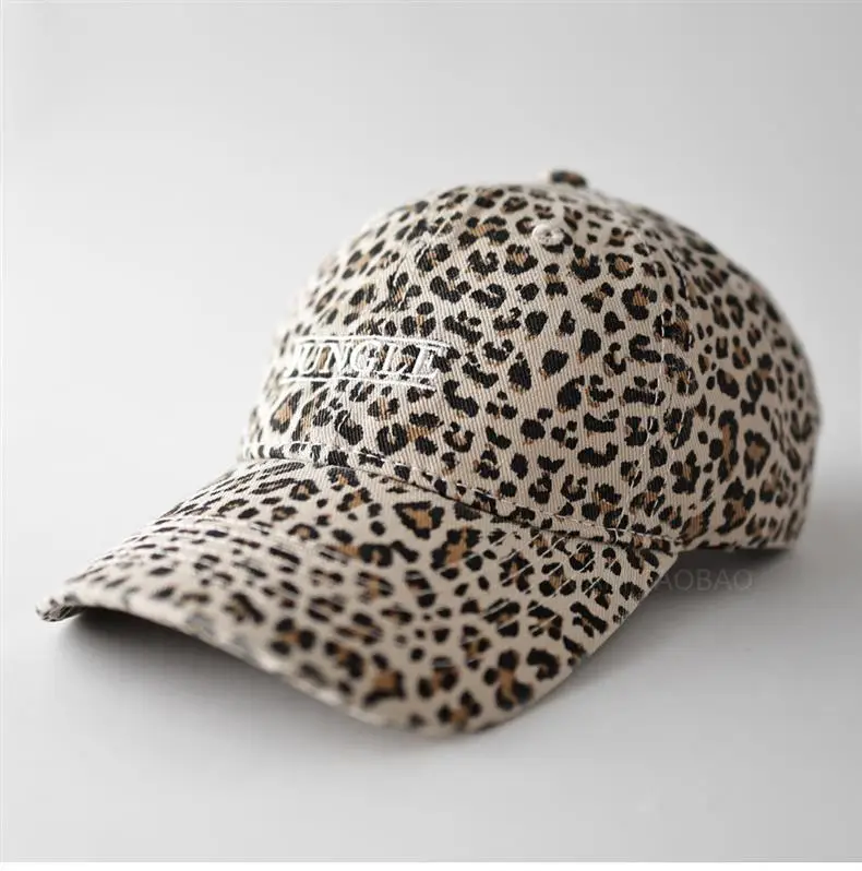 Leopard Print Baseball Cap for Men Women Duckbill Style — feature 2
