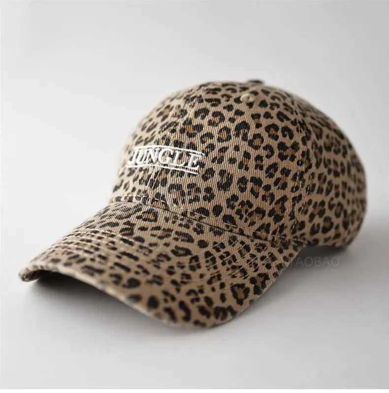 Leopard Print Baseball Cap for Men Women Duckbill Style — feature 3