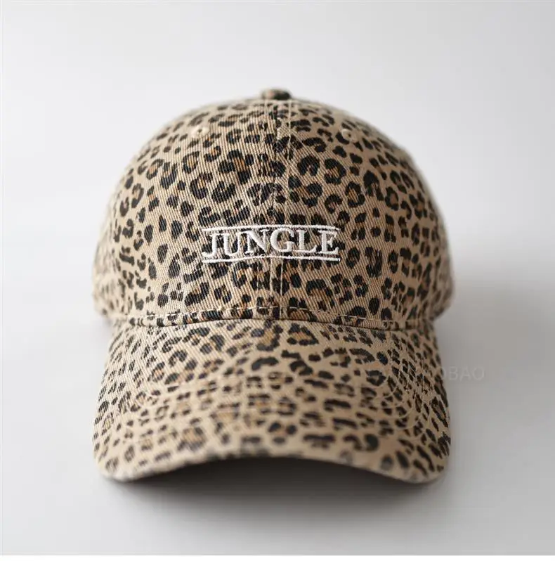 Leopard Print Baseball Cap for Men Women Duckbill Style — feature 8