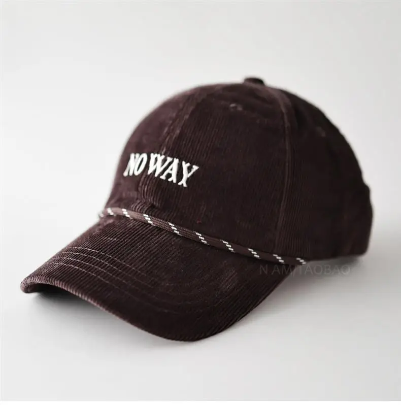 Nora Way Embroidered Baseball Cap Navy Blue Unisex — feature 8