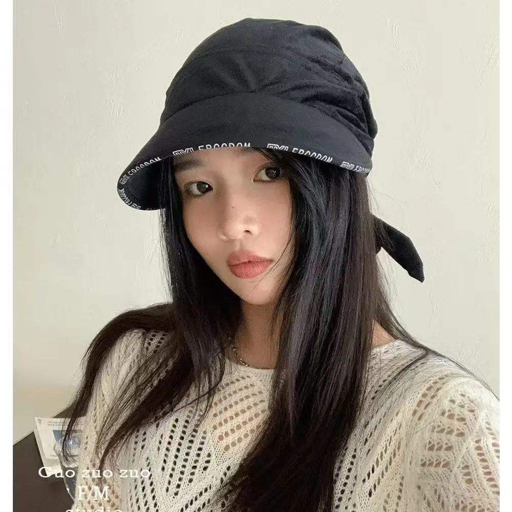 Korean Style Wide Bristle Cap with Strap for Men Women