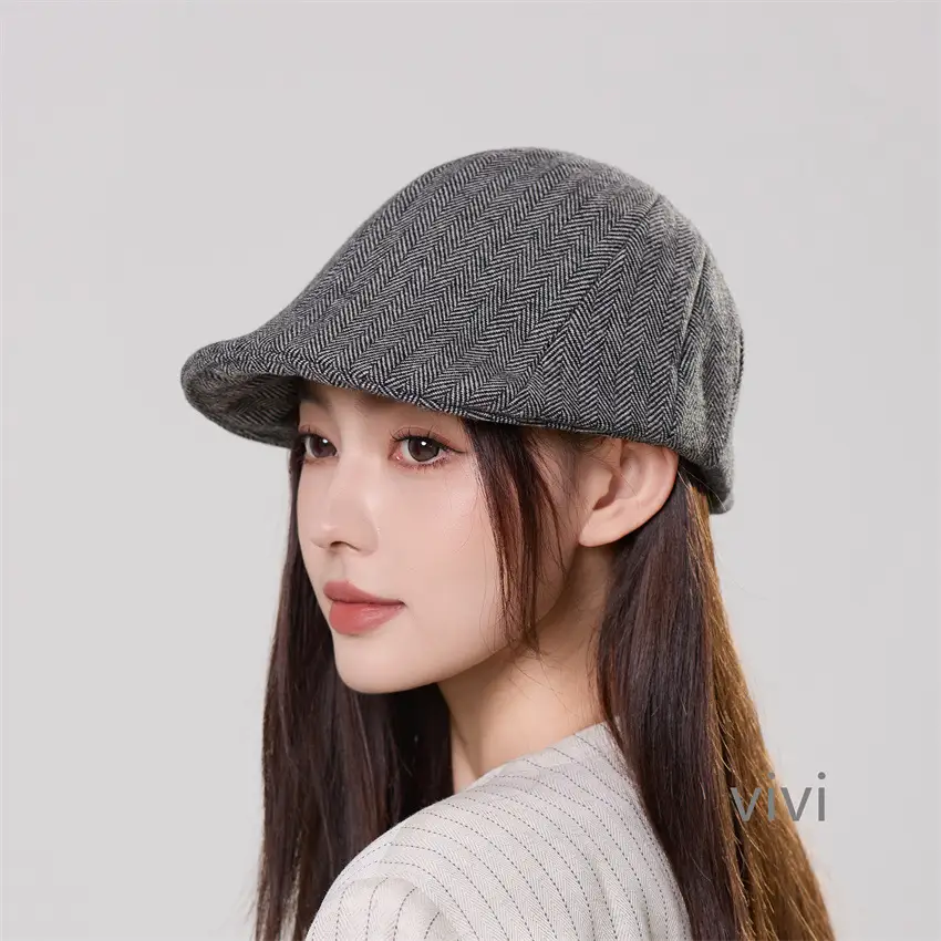 Men's Gray Duckbill Cap European American Style - Image 5