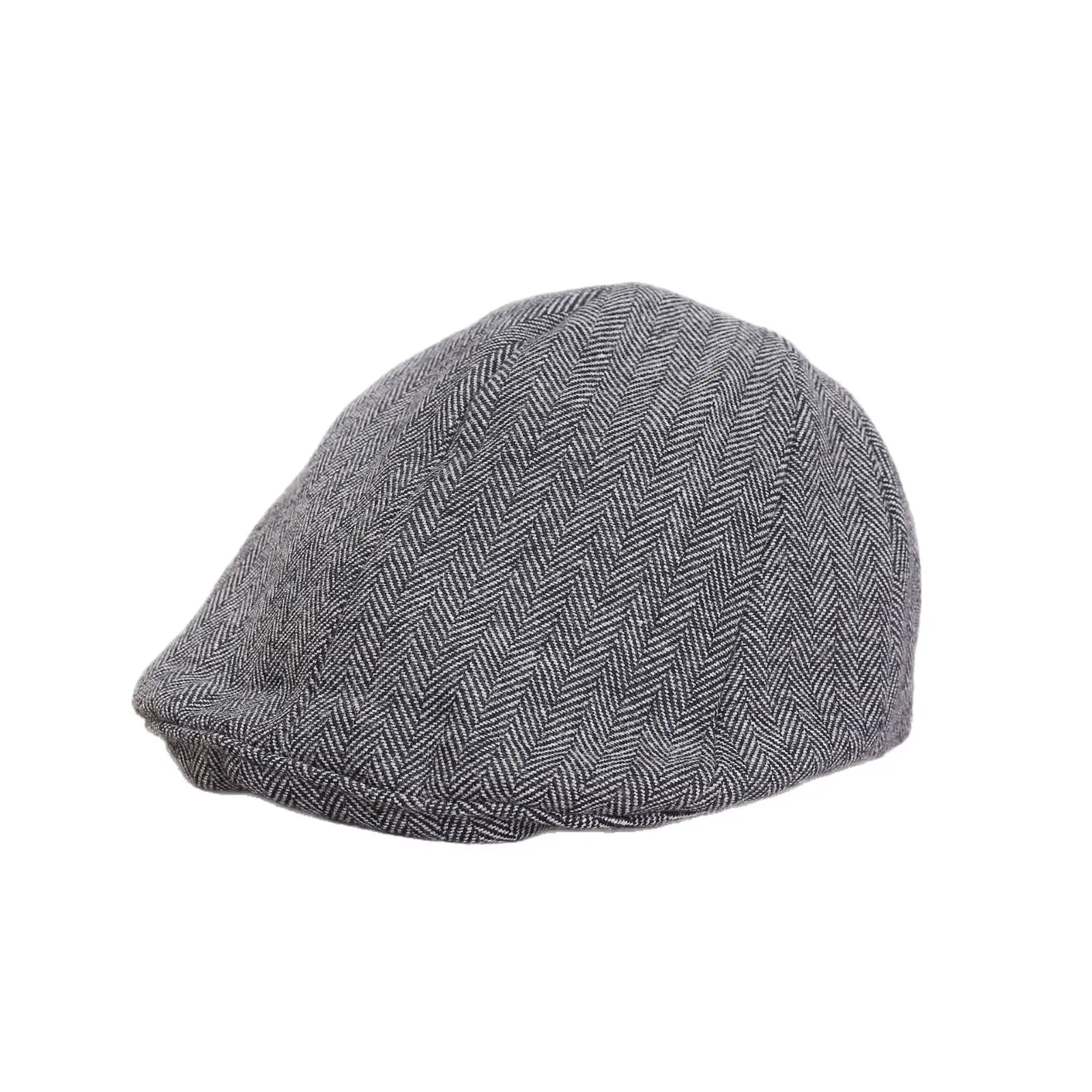 Men's Gray Duckbill Cap European American Style - Image 8
