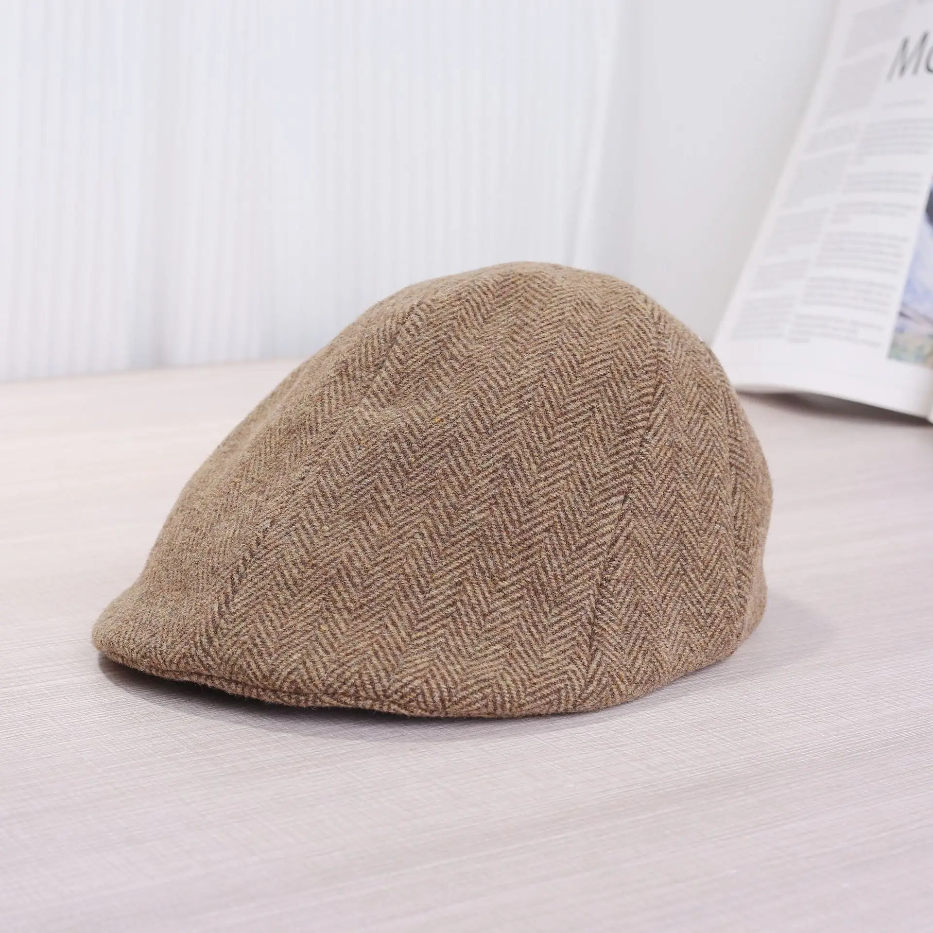 Men's Gray Duckbill Cap European American Style - Image 2
