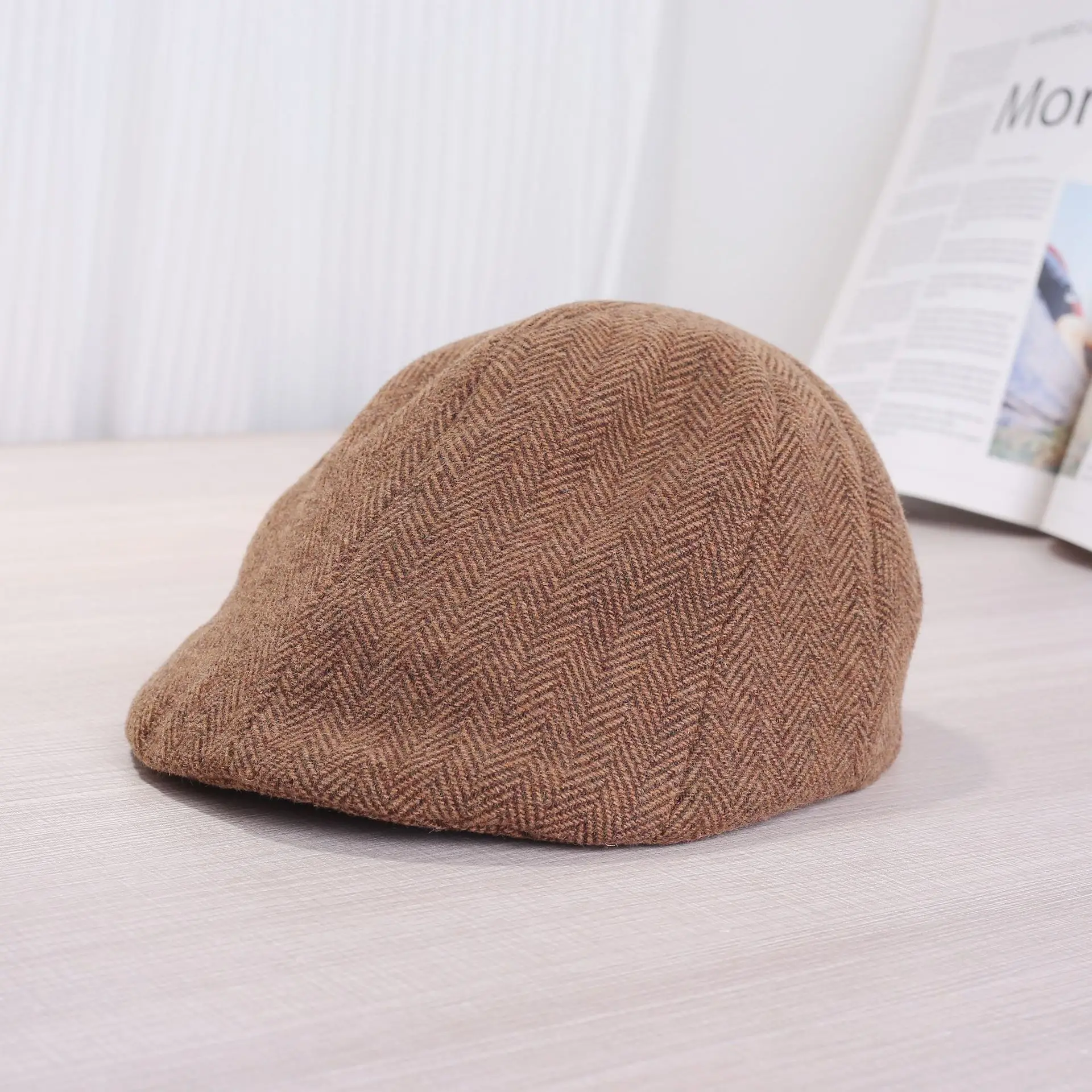 Men's Gray Duckbill Cap European American Style - Image 3
