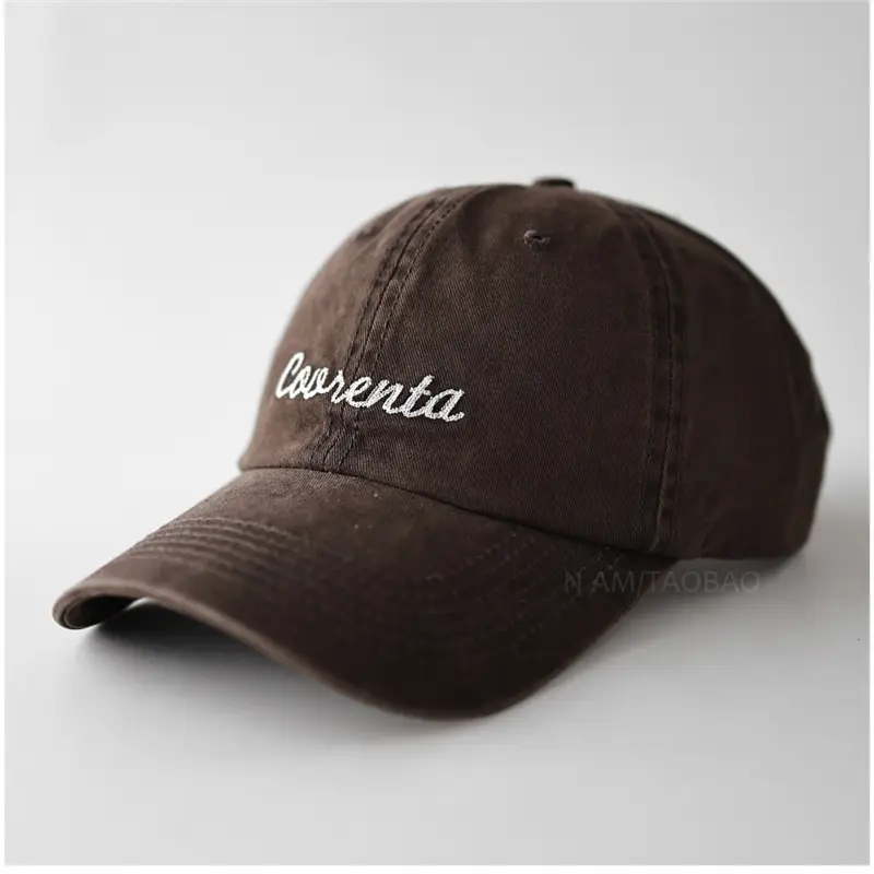 Pink Embroidered Unisex Baseball Cap Sunshade - Image 12