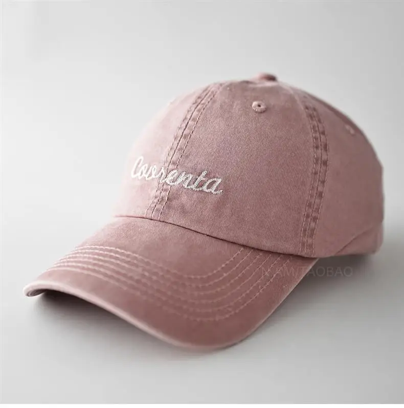 Pink Embroidered Unisex Baseball Cap Sunshade — feature 5