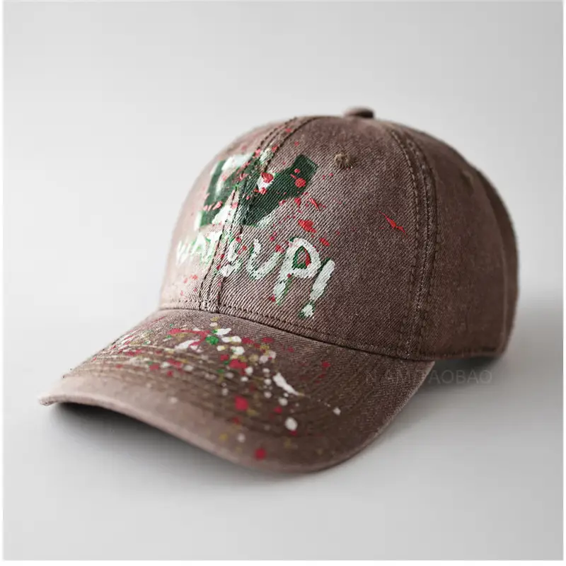Unique Graffiti Baseball Cap Unisex Sunshade Duckbill Cap - Image 5