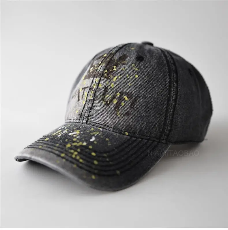 Unique Graffiti Baseball Cap Unisex Sunshade Duckbill Cap — feature 13