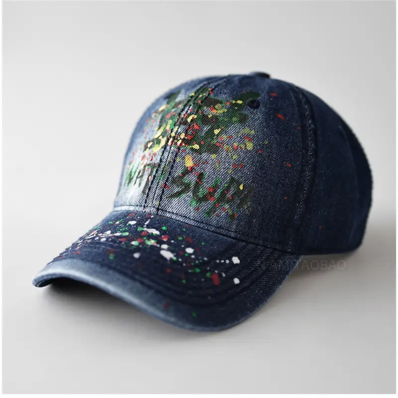 Unique Graffiti Baseball Cap Unisex Sunshade Duckbill Cap - Image 4