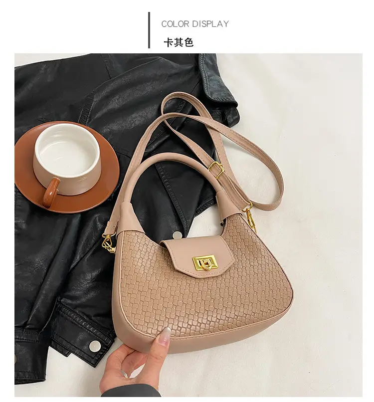 Red Woven Handbag for Women 2025 Casual Shoulder — feature 24