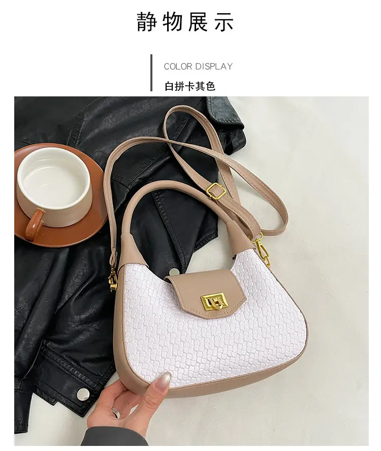 Red Woven Handbag for Women 2025 Casual Shoulder — feature 27
