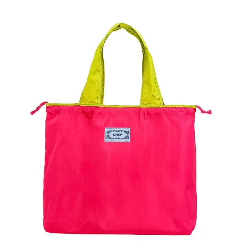 Cross-Border Cloud Shoulder Bag Teal Orange Drawstring Large - Image 6
