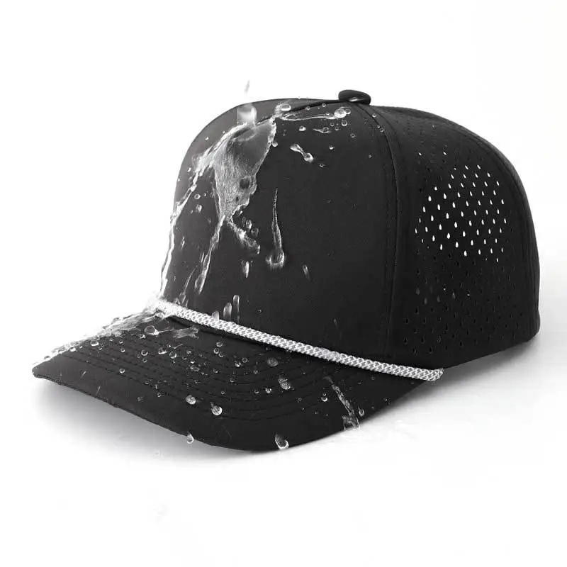 Blue Perforated Baseball Cap for Men Women - Image 12