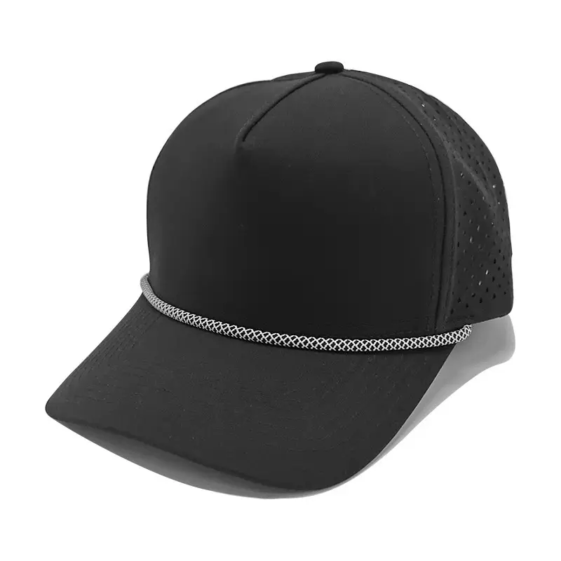 Blue Perforated Baseball Cap for Men Women - Image 2