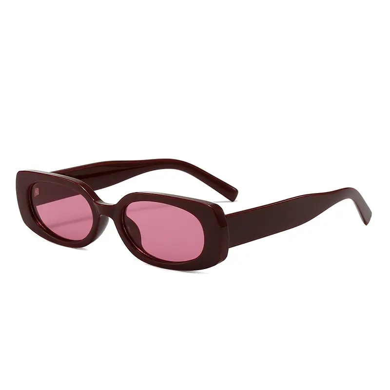 Men UV Protective Sunglasses Pink Lens - Image 13